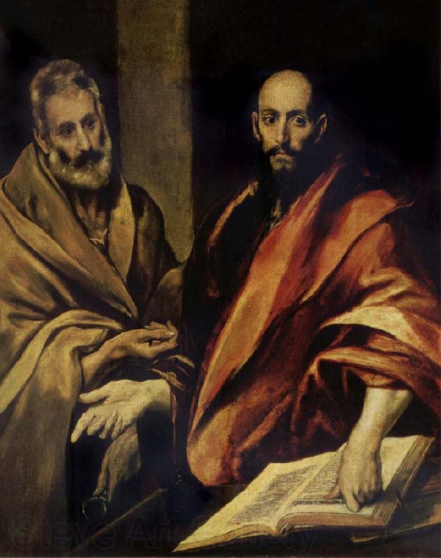 El Greco St Peter and St Paul